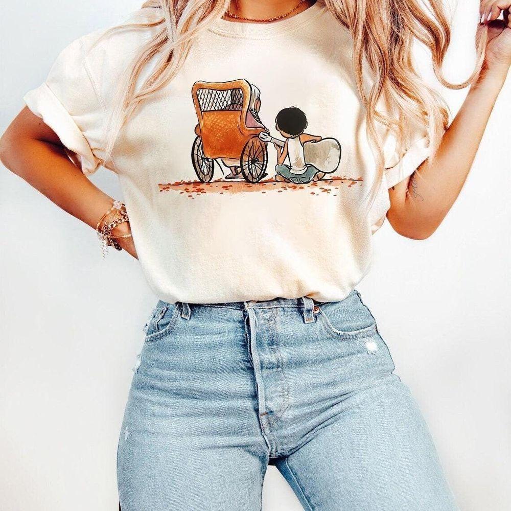 Pixar Coco Miguel Mama Coco Watercolor Disney Vuitino Shirt